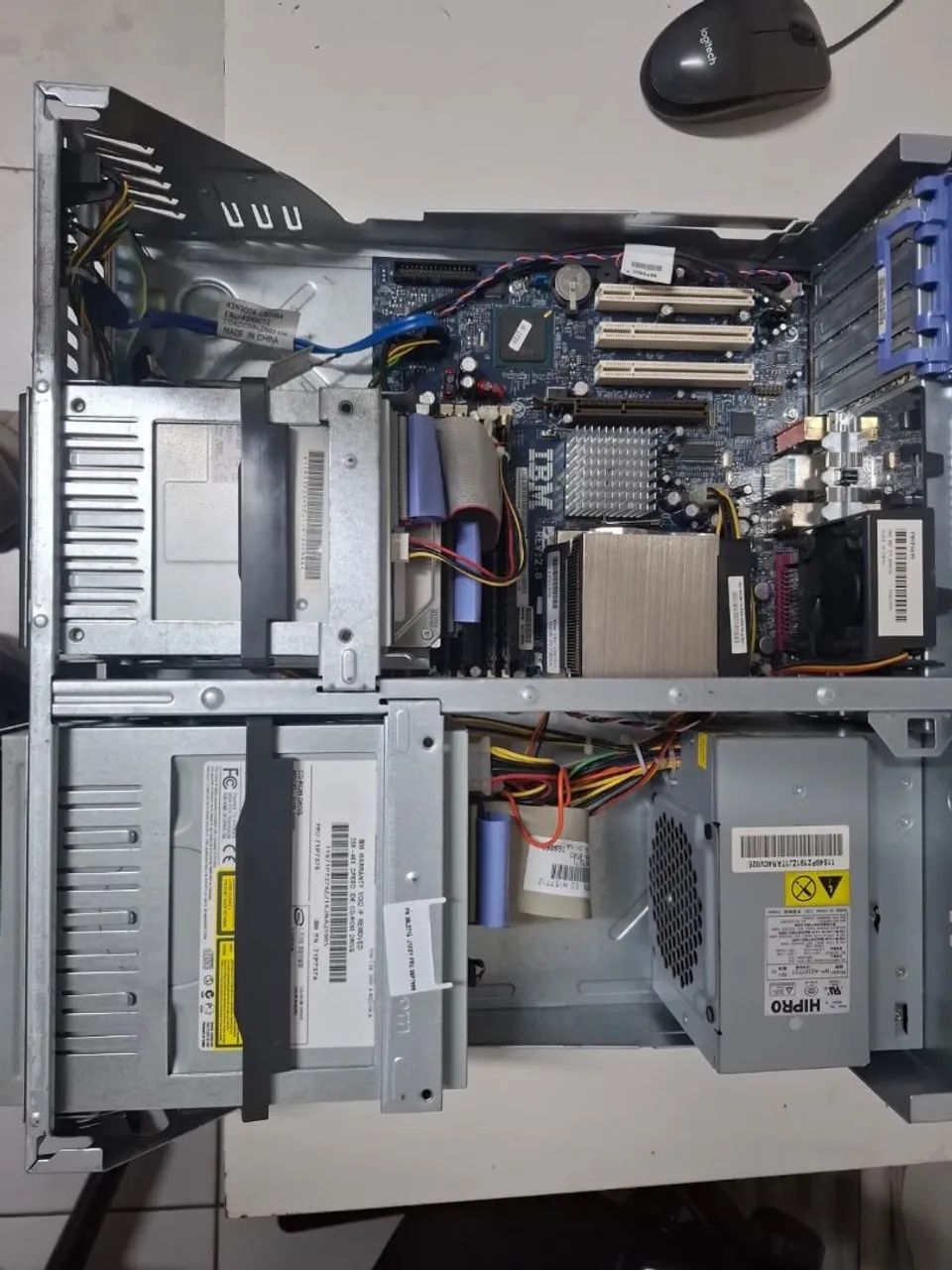 Pc ibm retro , celeron d, vga amd9250 pro 2gb e monitor - Foto 3