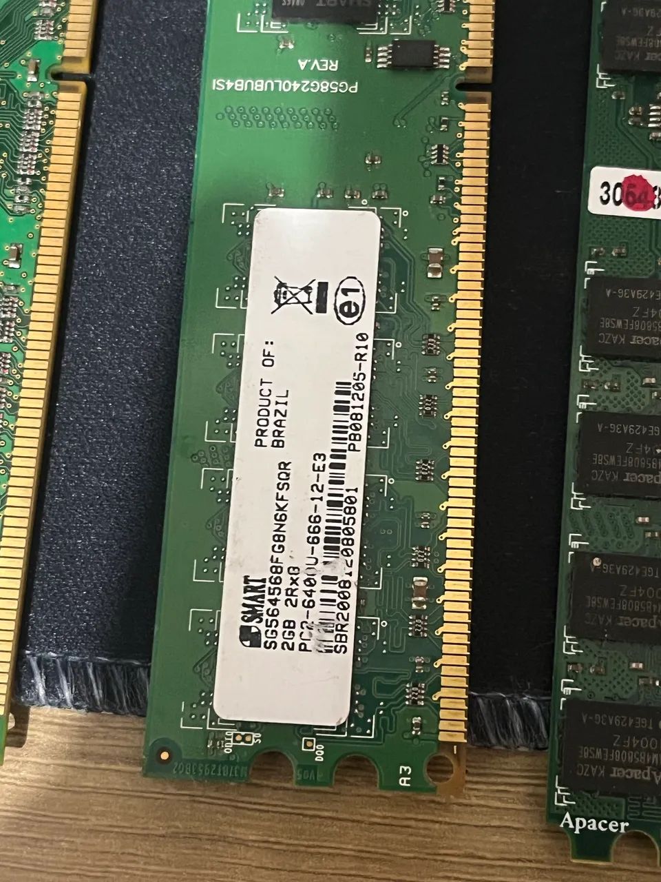 CONJUNTO DE 5 MEMÓRIA RAM DR3 + DDR2  - Foto 3