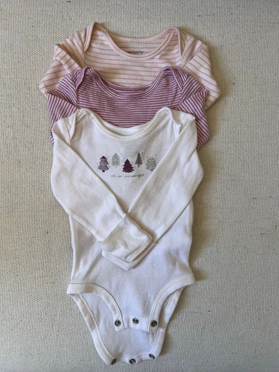 Roupa Carters bebê menina RN