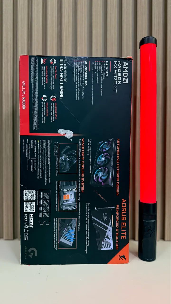 RX 9070 XT 16GB Aorus Master - Foto 2