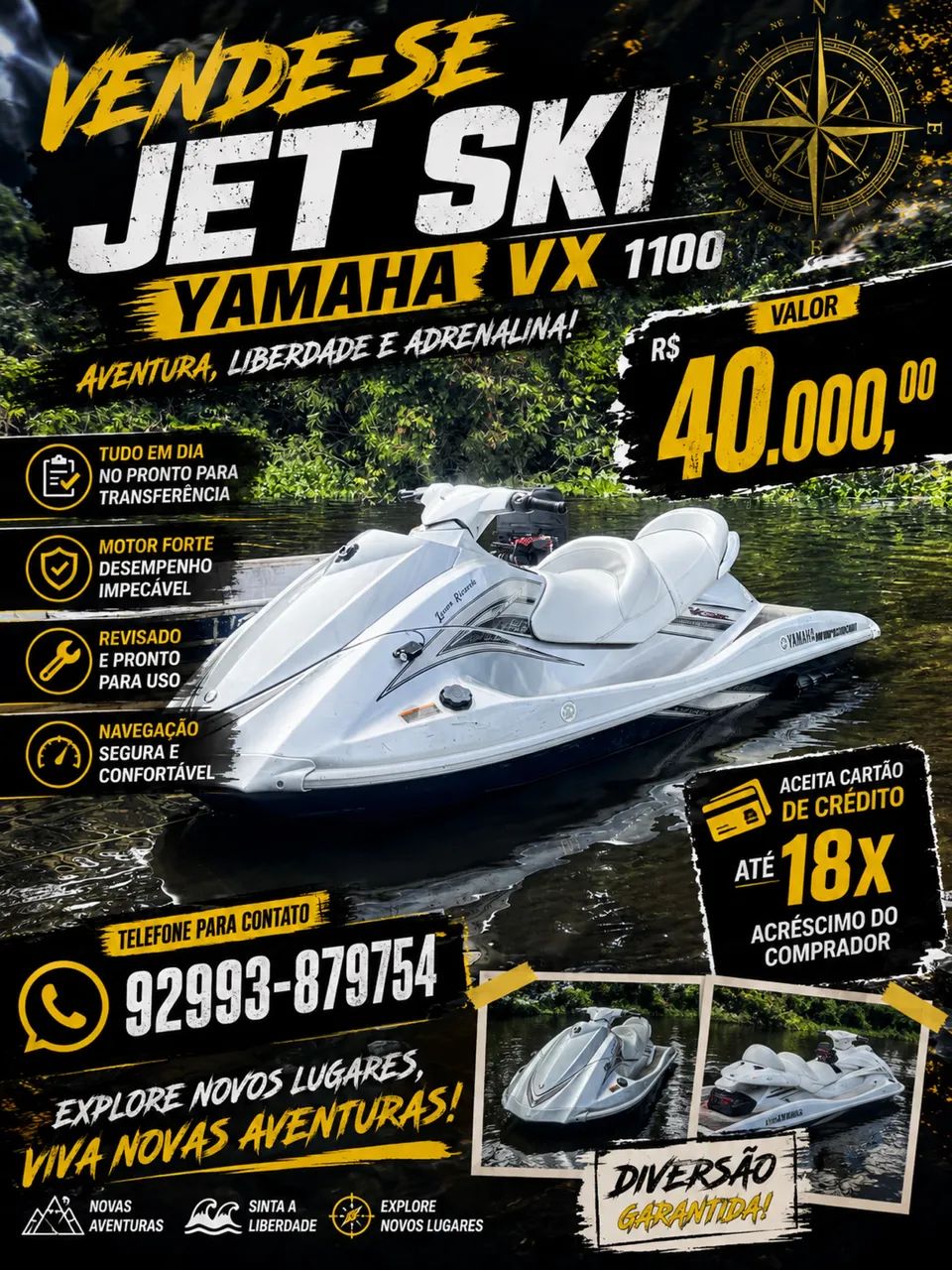 Jet ski vx cruiser 