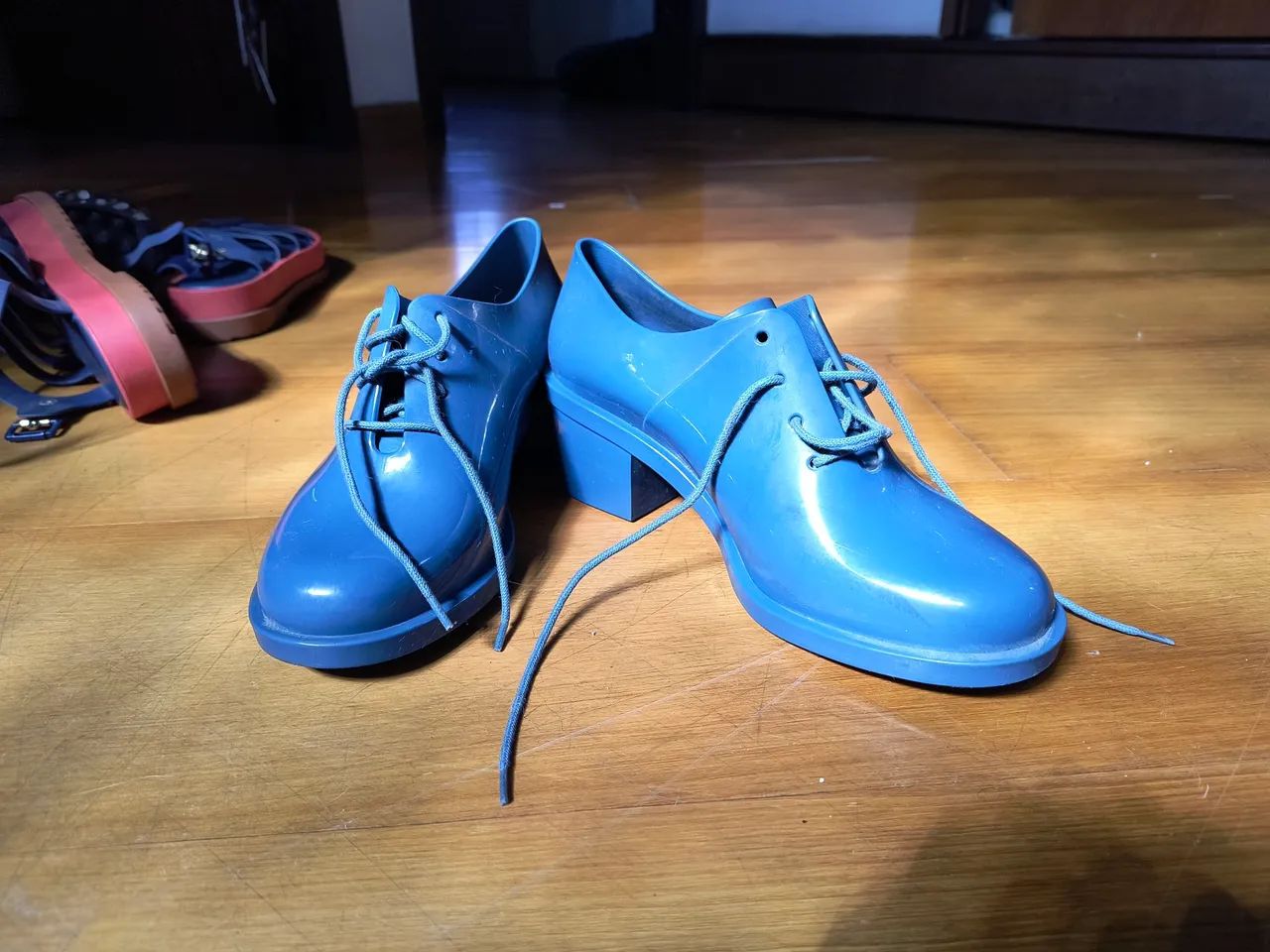 Melissa Taylor Sapato Azul