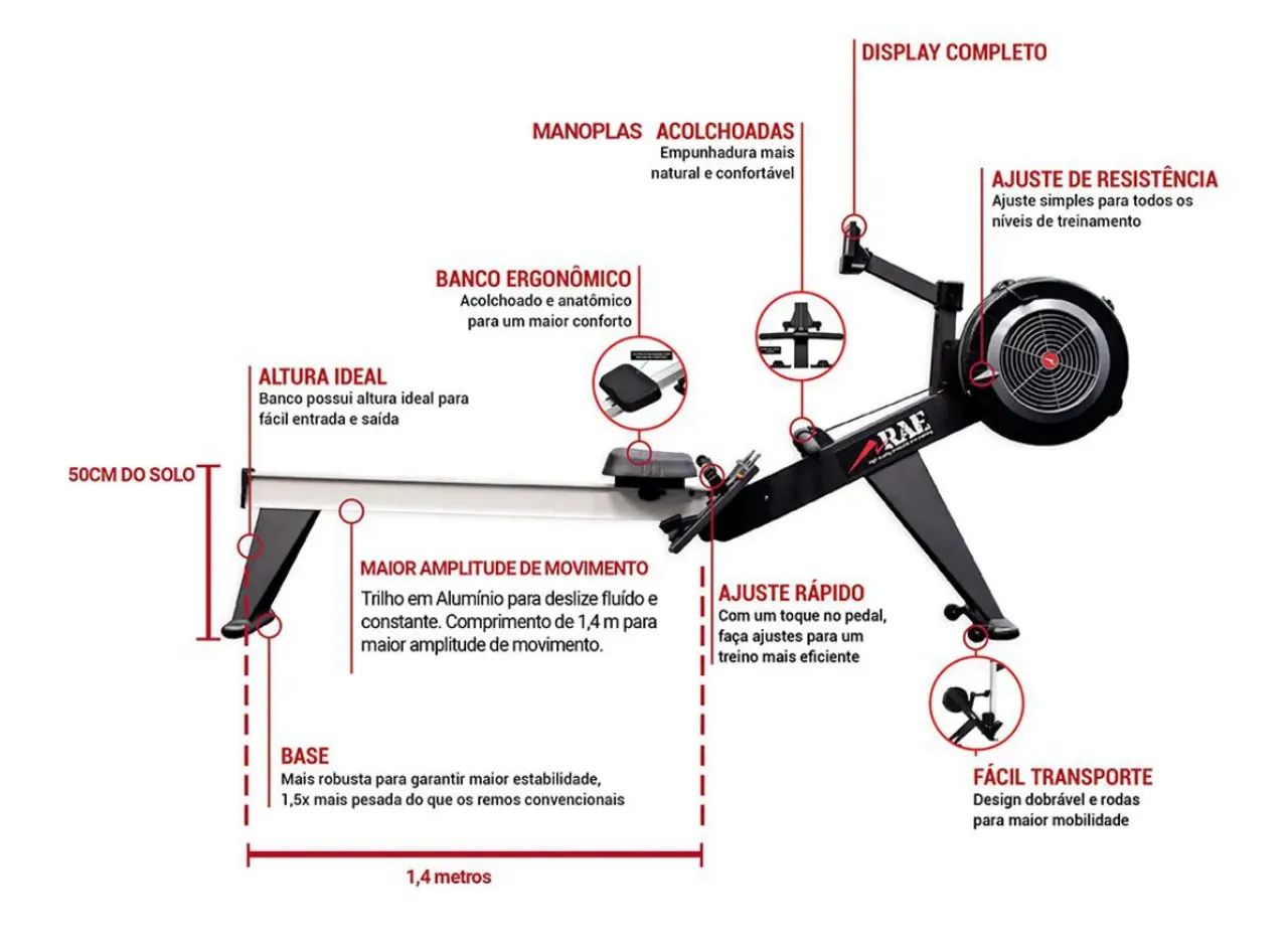 Remo profissional Crossfit / academia  - Foto 5