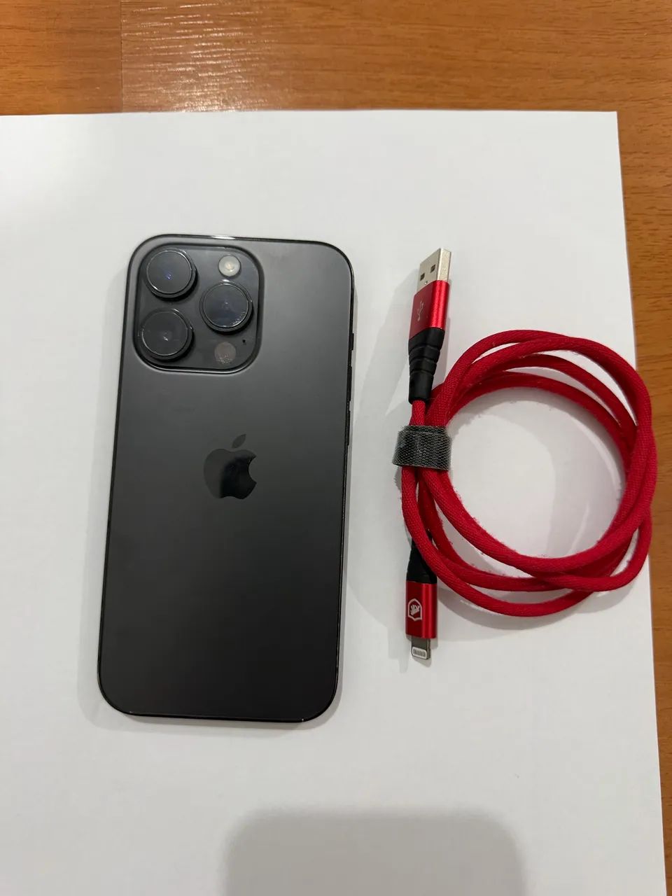 iPhone 14 Pro 256G preto A2650 - Foto 3