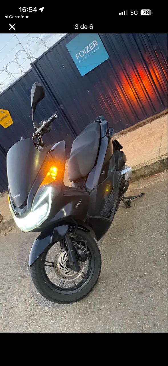 Pcx 2016 preta Honda  - Foto 4