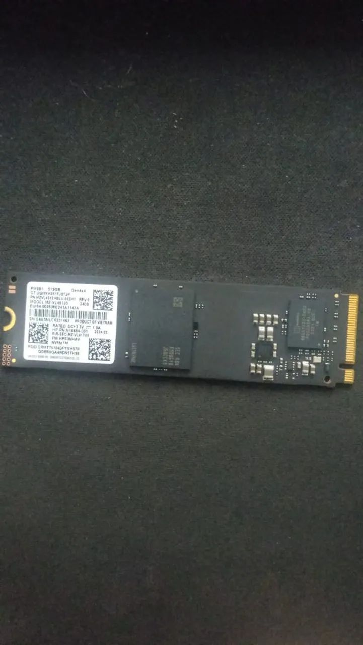 NMVE 512GB Samsung