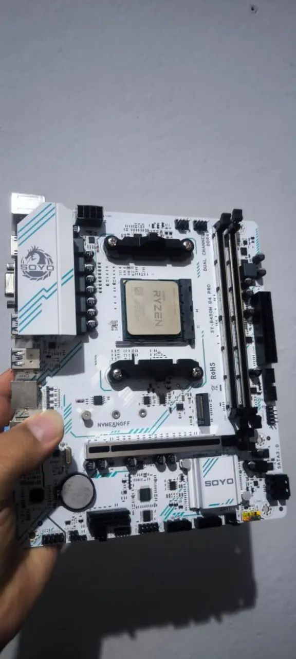 Ryzen 5 4500 + Placa mãe B450