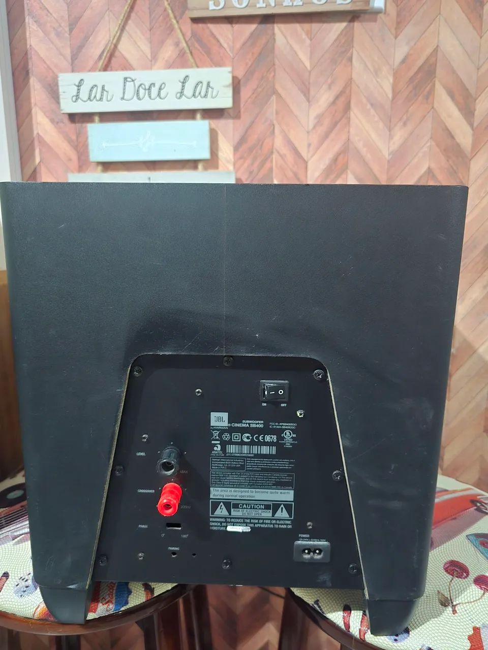 SUBWOOFER JBL SB400 CINEMA  - Foto 4