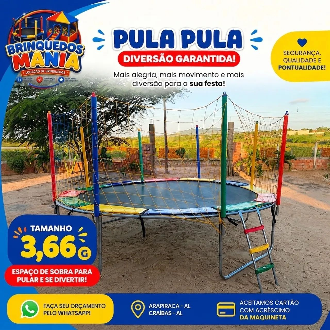 Brinquedos para locação 