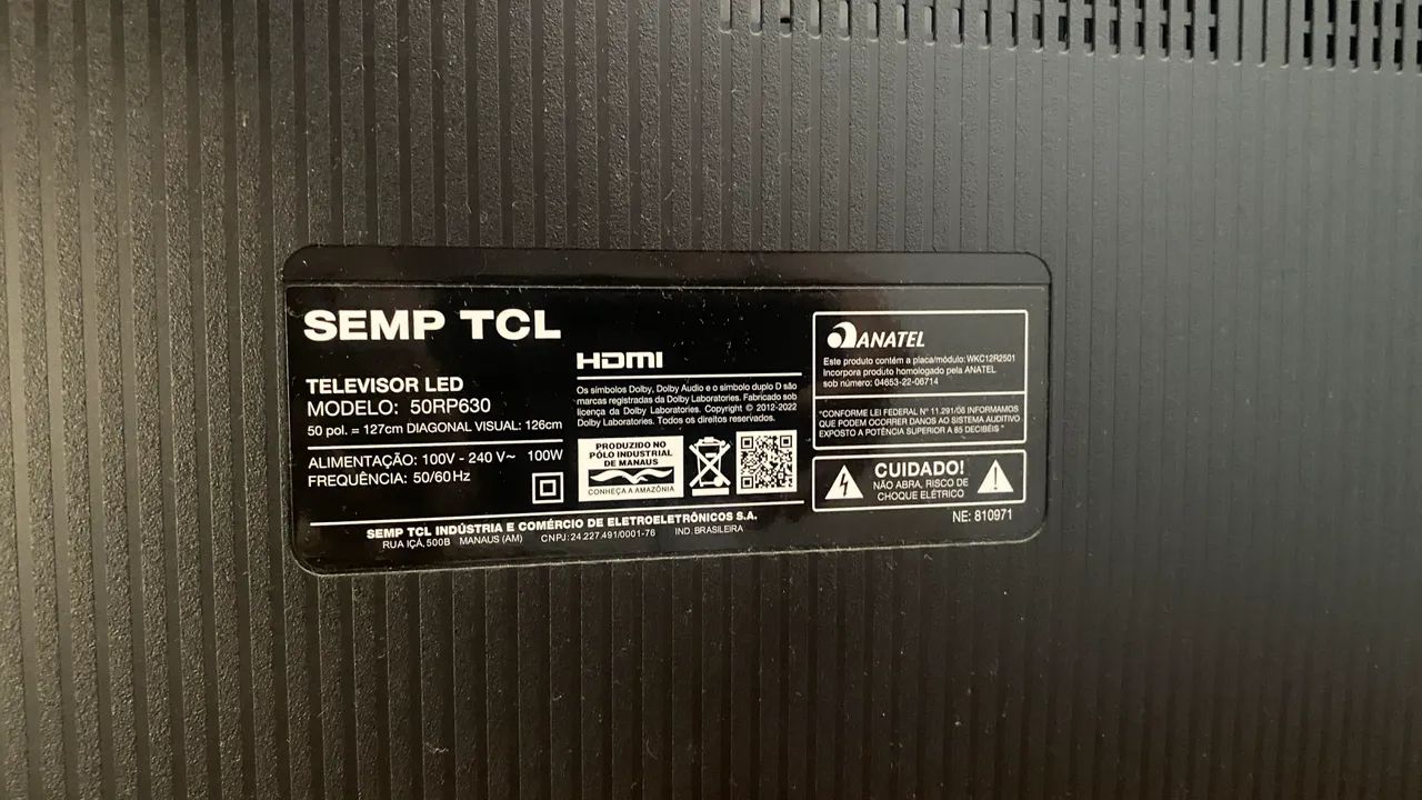 Tv 50 polegadas TCL RokuTV - Foto 2