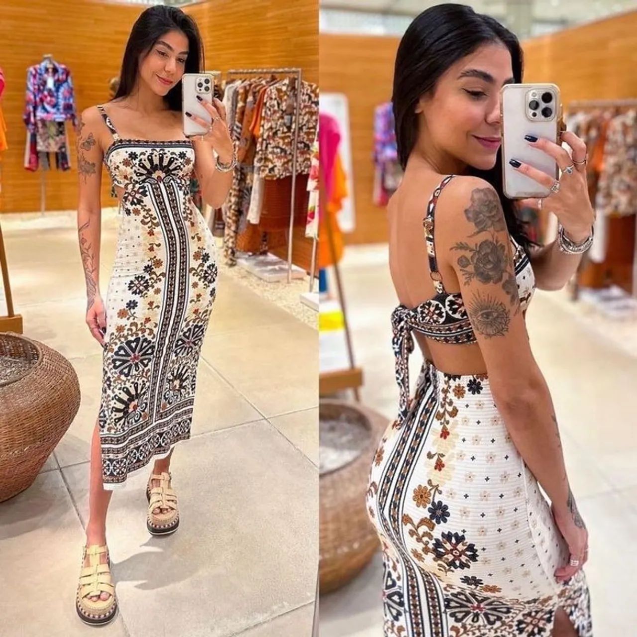 VESTIDO FARM DORALICE
