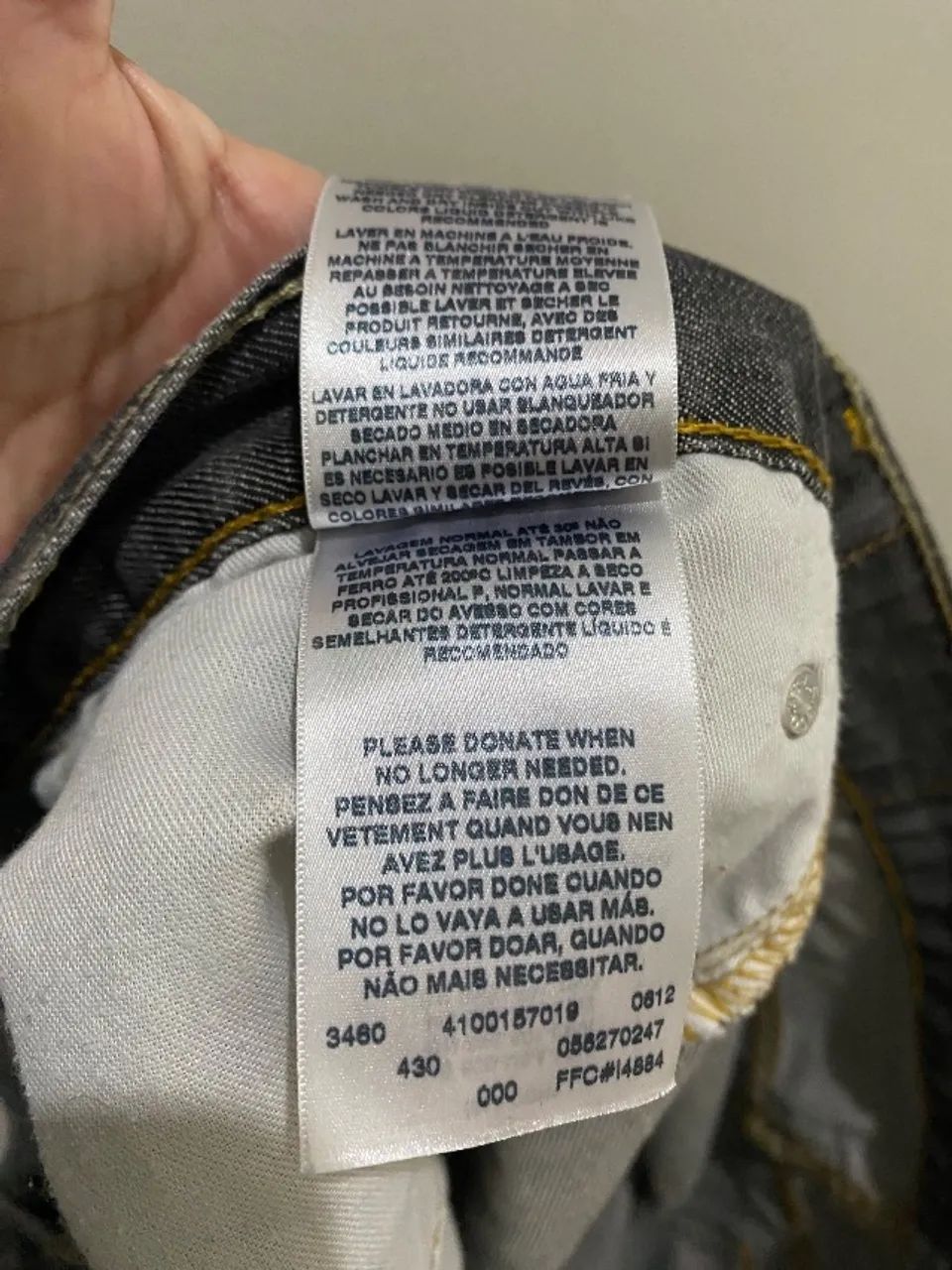 Calça jeans masculina Levi?s tamanho 50 - Foto 5