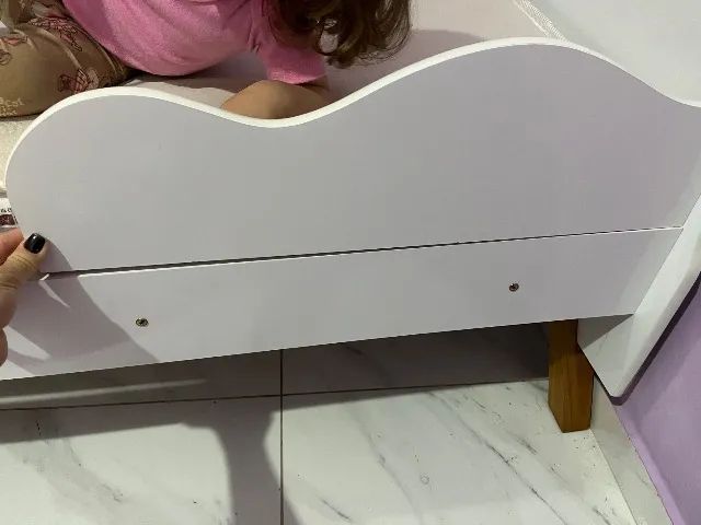 Cama infantil com colchão  - Foto 3