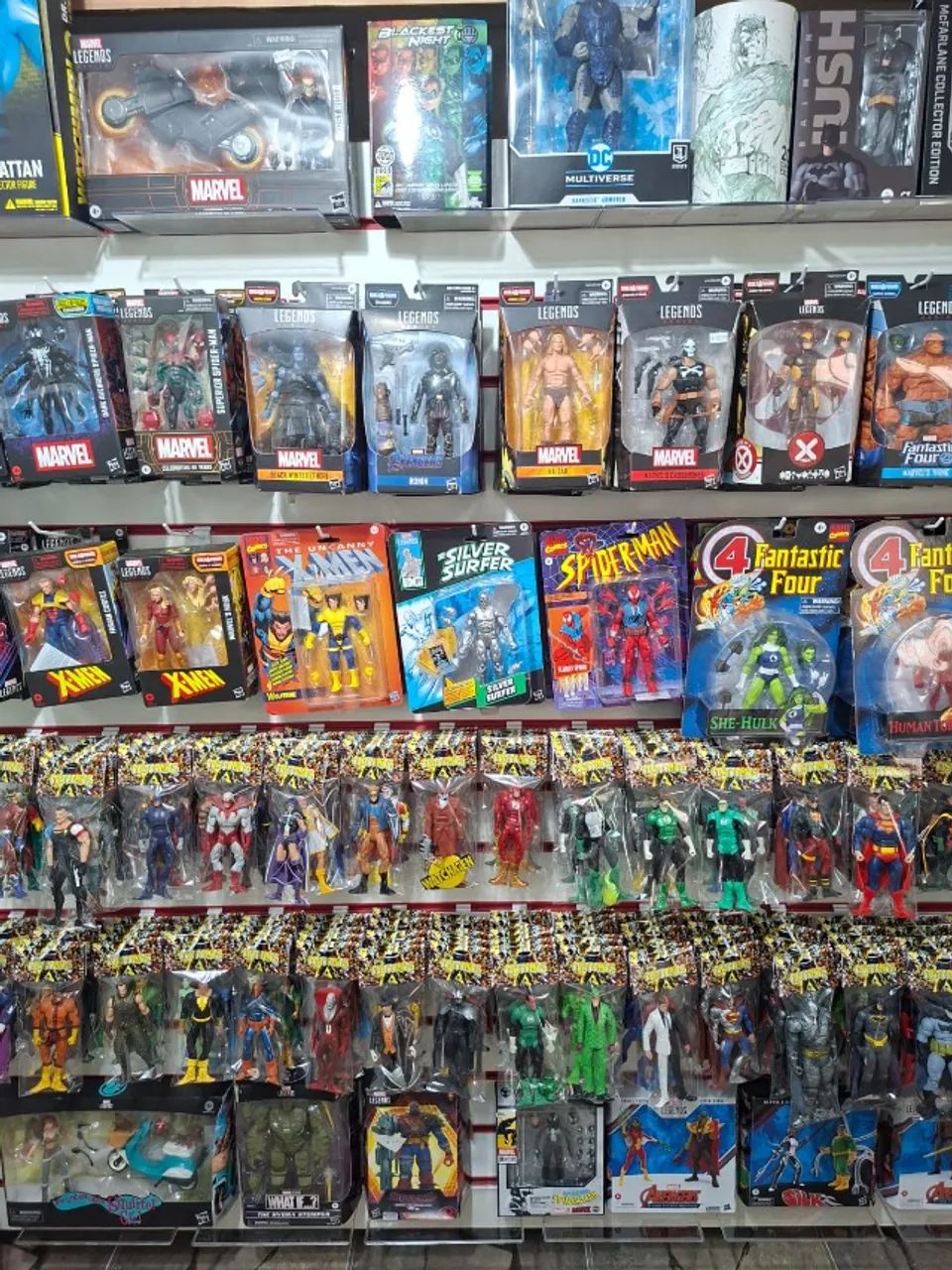 Marvel Legends, DC Universe e DC Mcfarlane, mais de 1000 figuras de ação. - Foto 2
