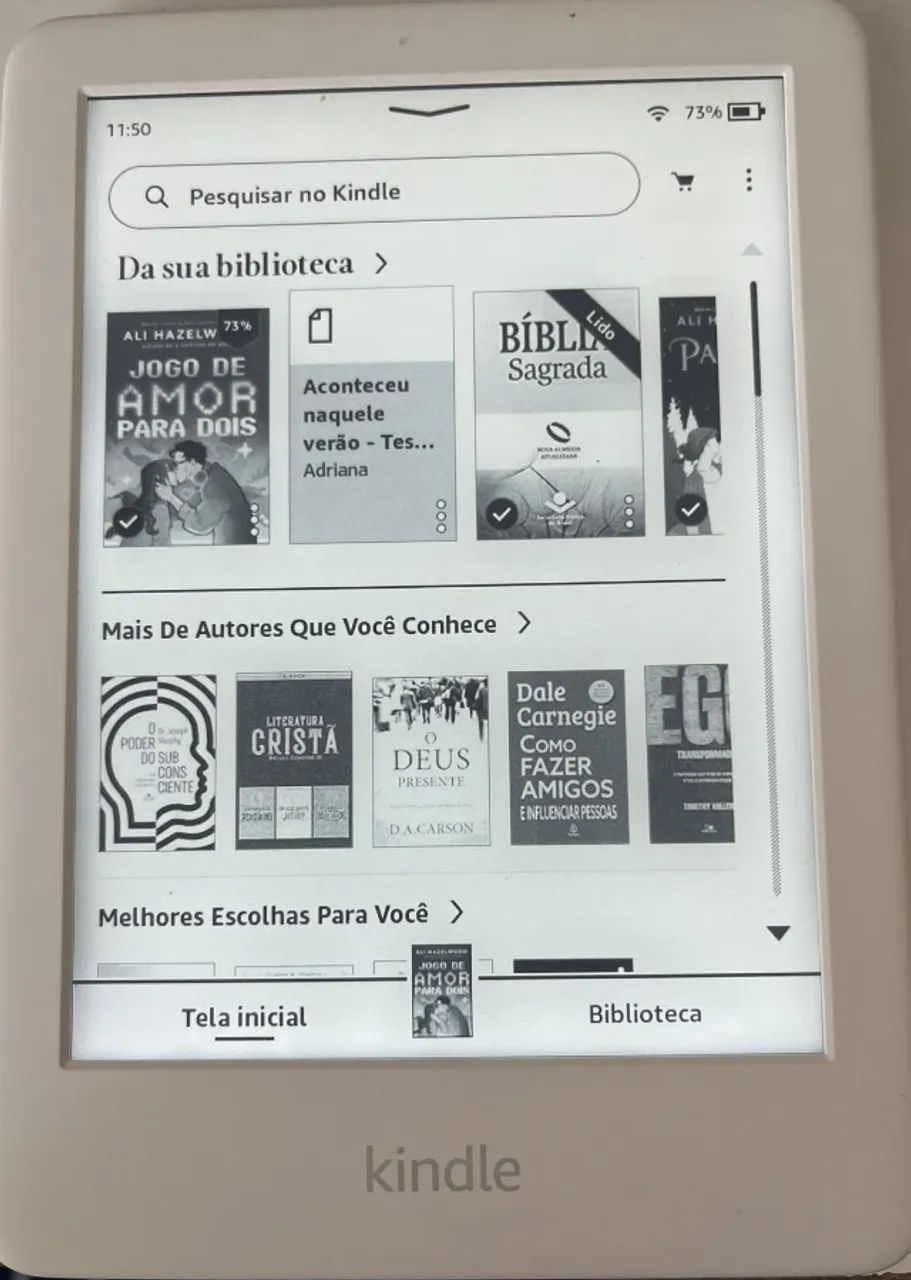Kindle 10ª Geração Tela 6 6GB Wi-Fi