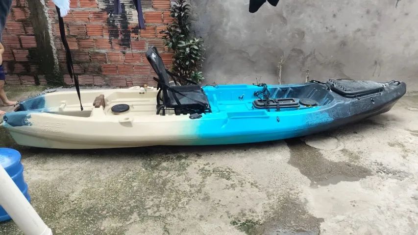 Caiaque bruden com motor marinizado 3hp