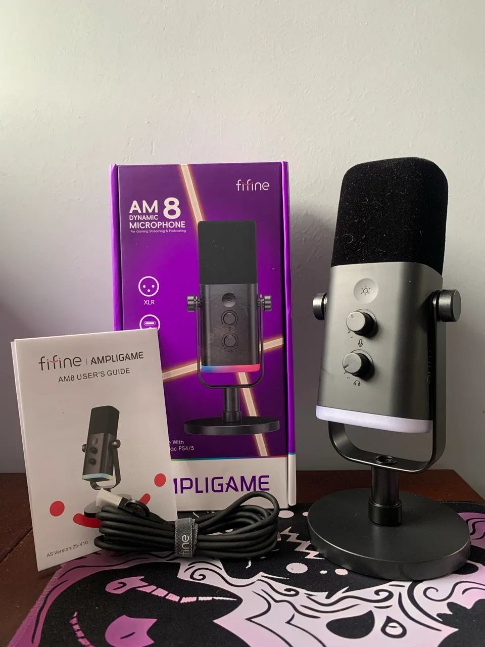 MICROFONE Gamer Fifine AM8 