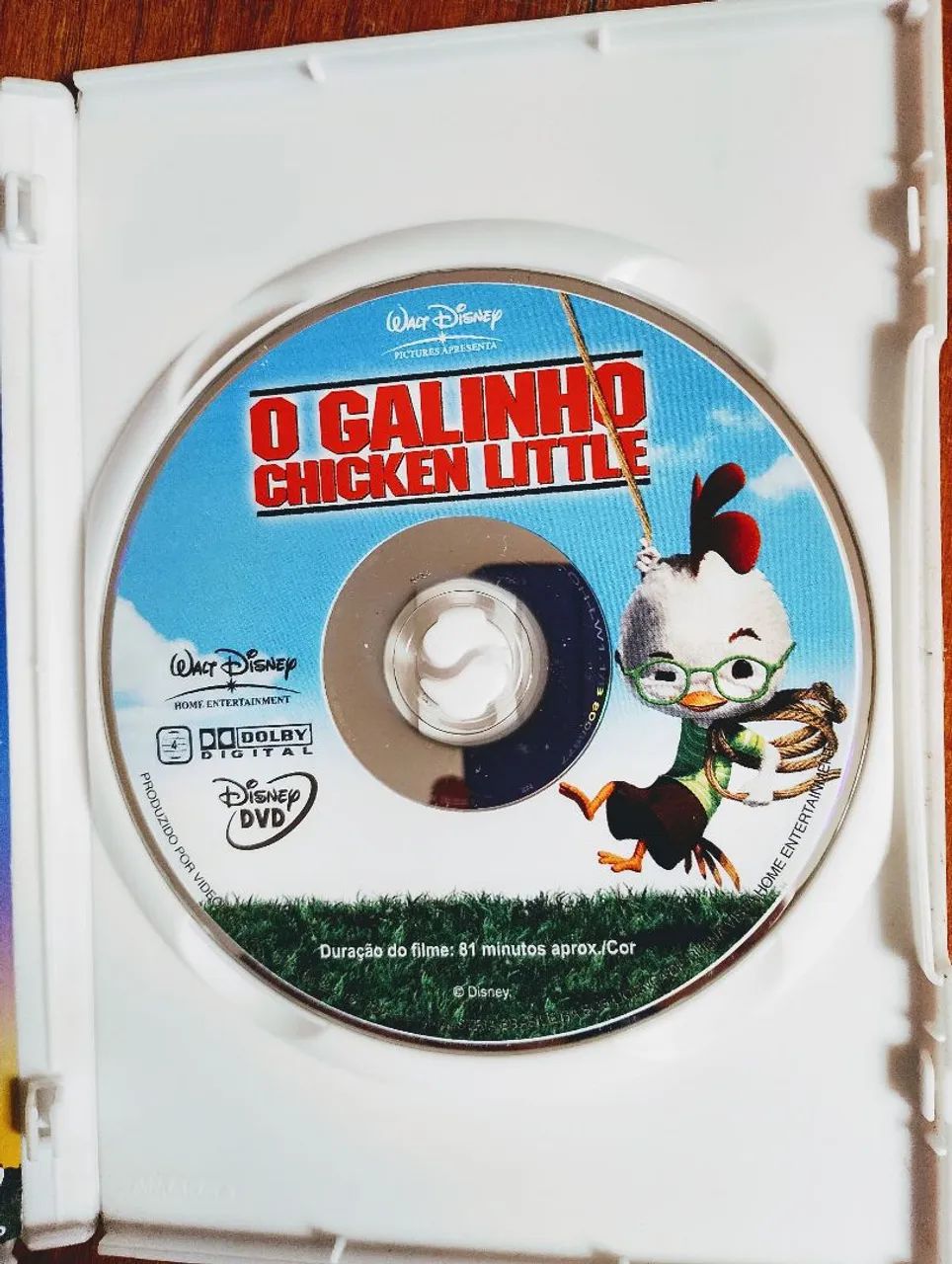 DVD Disney 'O GALINHO CHICKEN LITTLE ' original - Foto 3
