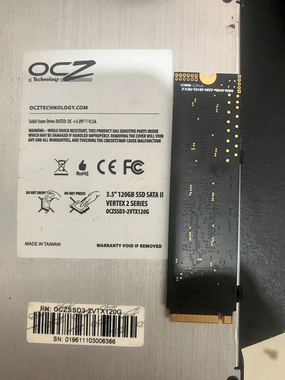 Nvme m2 512 é Ssd 128 - Foto 2