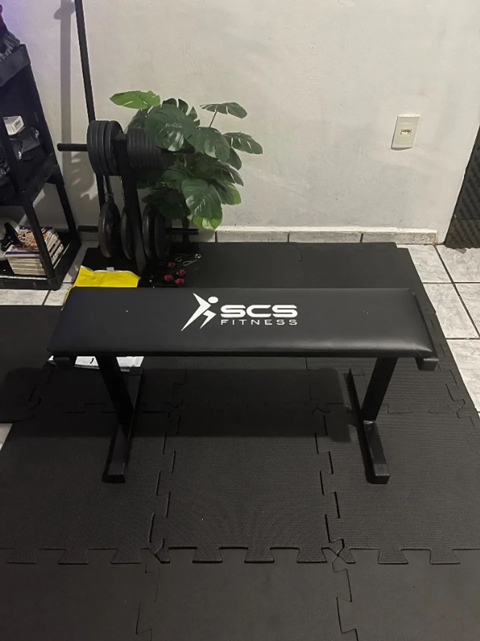 Banco Reto SCS Fitness para Exercícios Academia - Foto 4