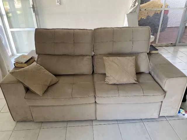 Sofá retrátil 2m - Foto 2