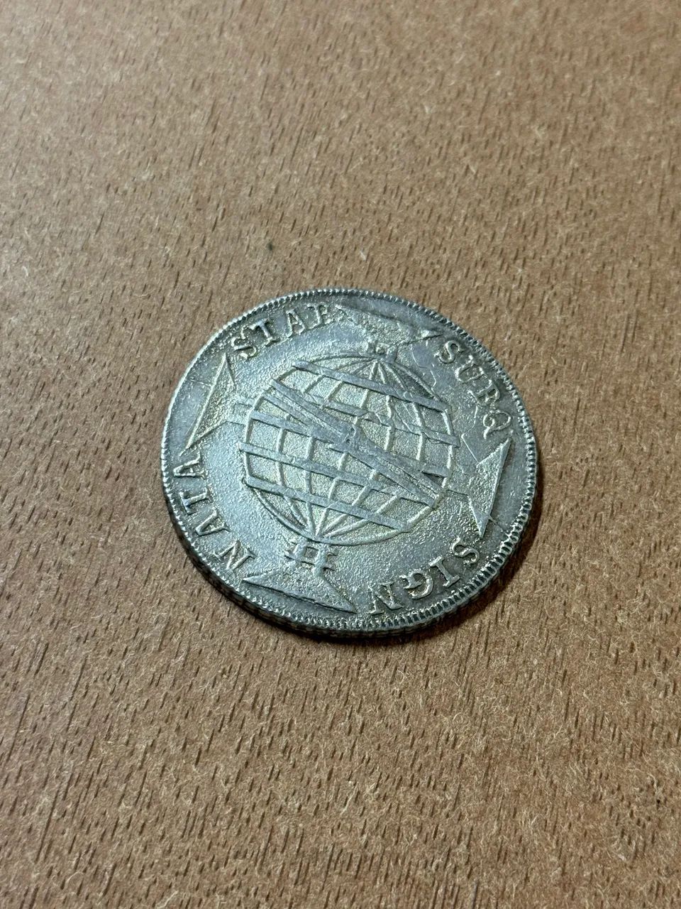 Moeda antiga prata ótimo estado - Foto 2