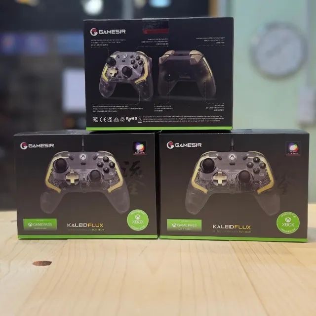 Controle GameSir Kaleid Flux Xbox Series X/S, One e PC - Hall Effect Anti-Drift Original 