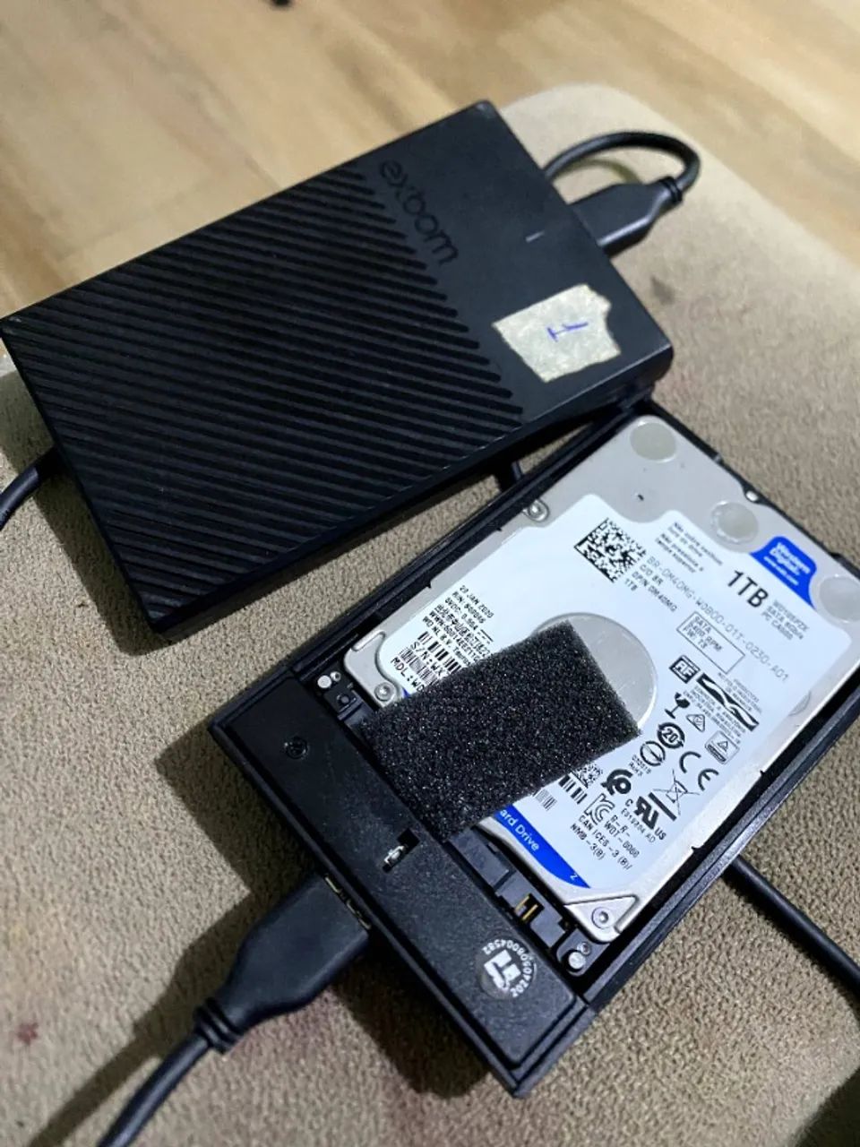 2 HDD 2,5 com Case - Foto 4
