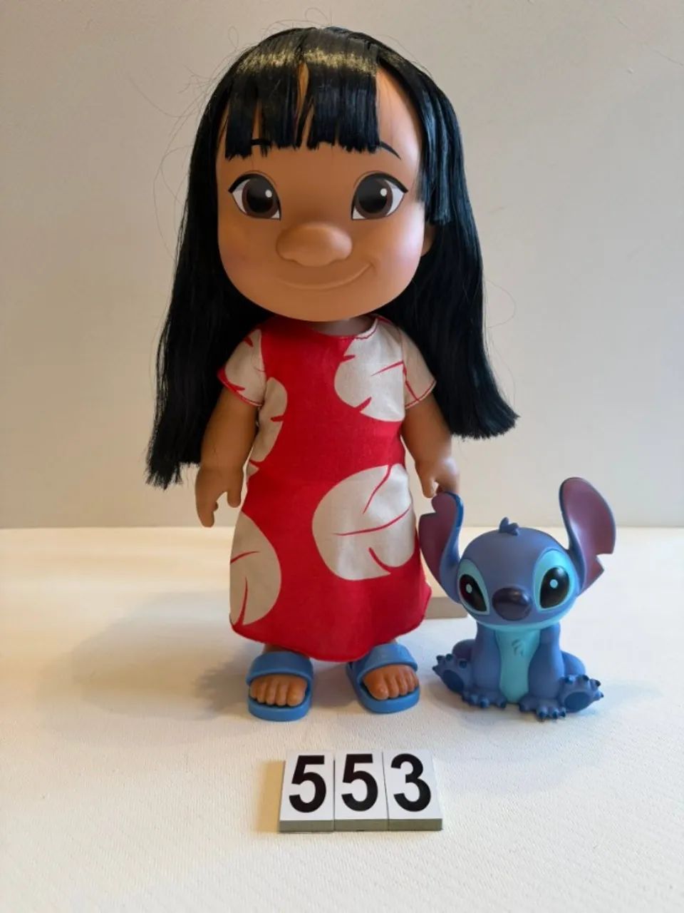 BONECA LILO 37 CM E BONECO STITCH 12 CM