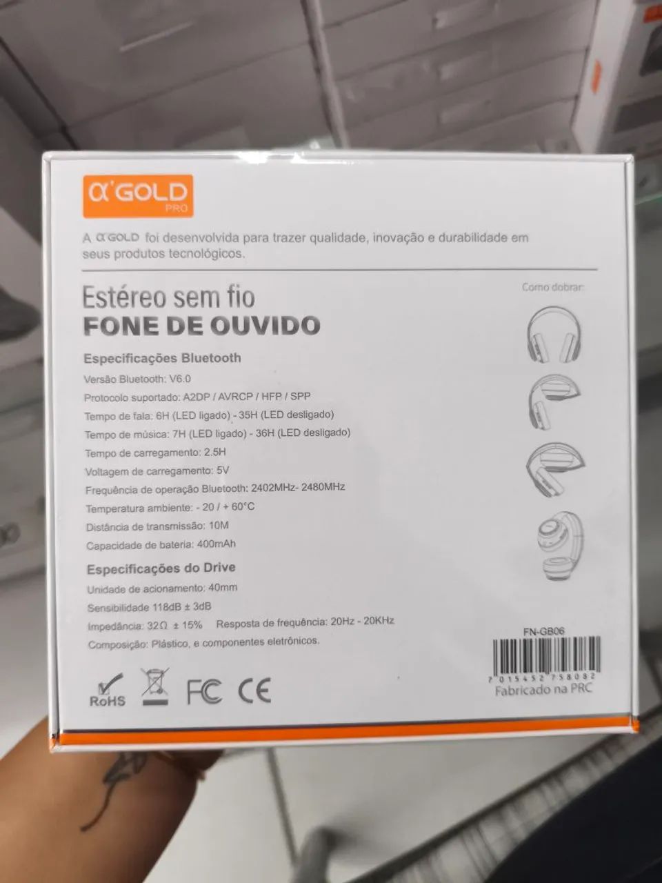 Fone de ouvido bluetooth  - Foto 2