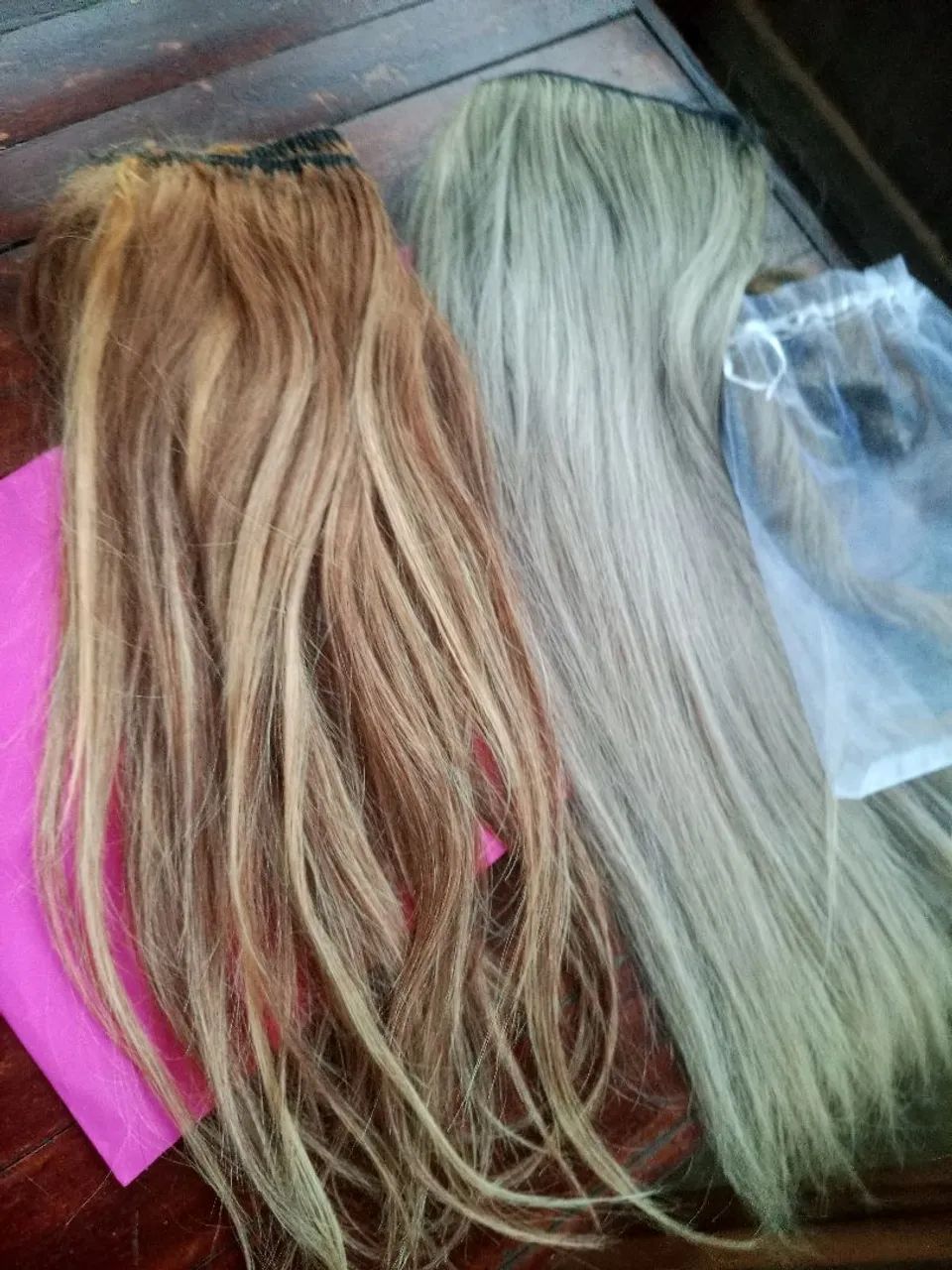 Cabelo humano loiro  - Foto 5
