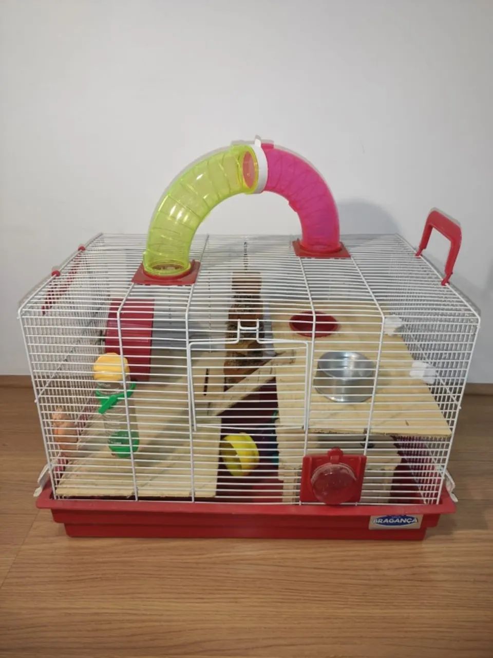 Gaiola para hamster/gerbil com acessórios