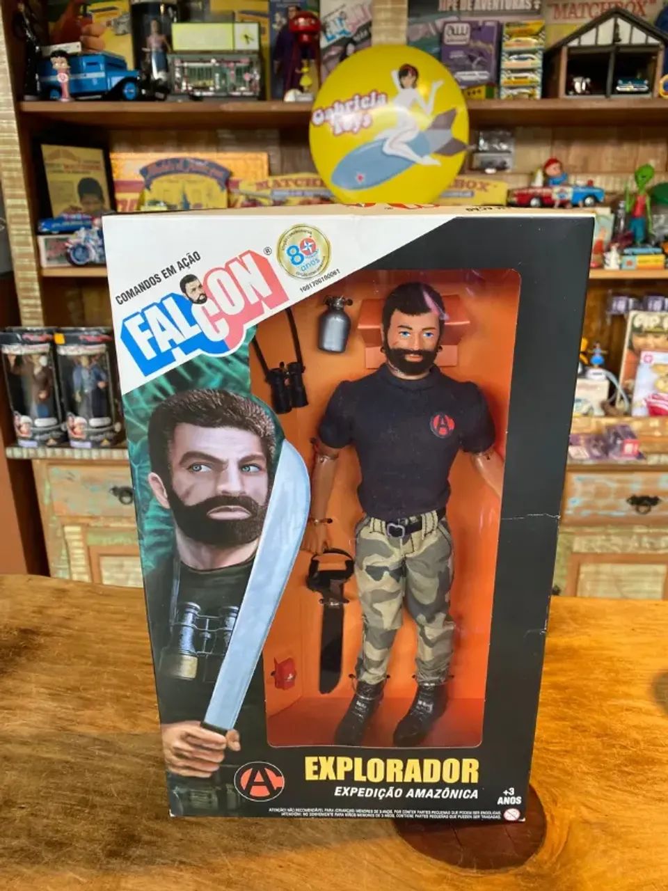 Boneco Falcon Estrela ano 80
