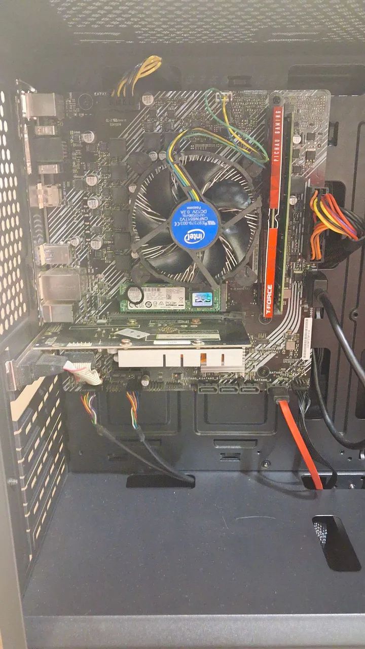 Gabinete Core i3-10100 3.6Ghz 16Gb Ram Ddr4 Ssd Nvme 256Gb HD 500Gb(Leia o Anuncio) - Foto 5