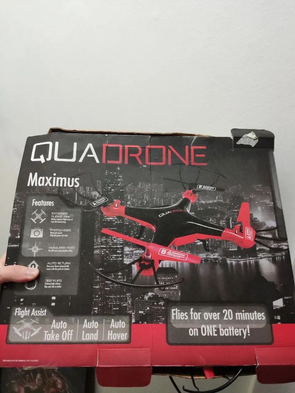 Drone Quadrone com controle 