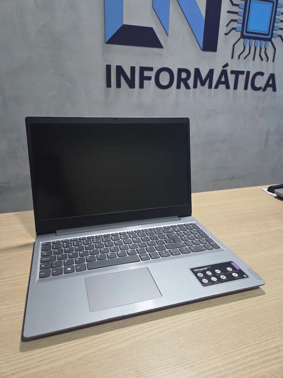 Notebook Lenovo Ryzen 5/ 8gb de ram e SSD 256gb