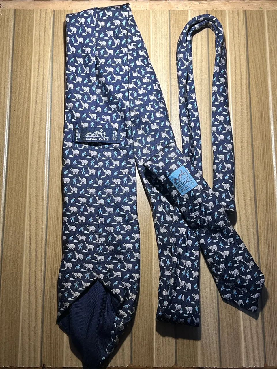 Gravata Hermes Paris rara 100% seda pura  - Foto 3
