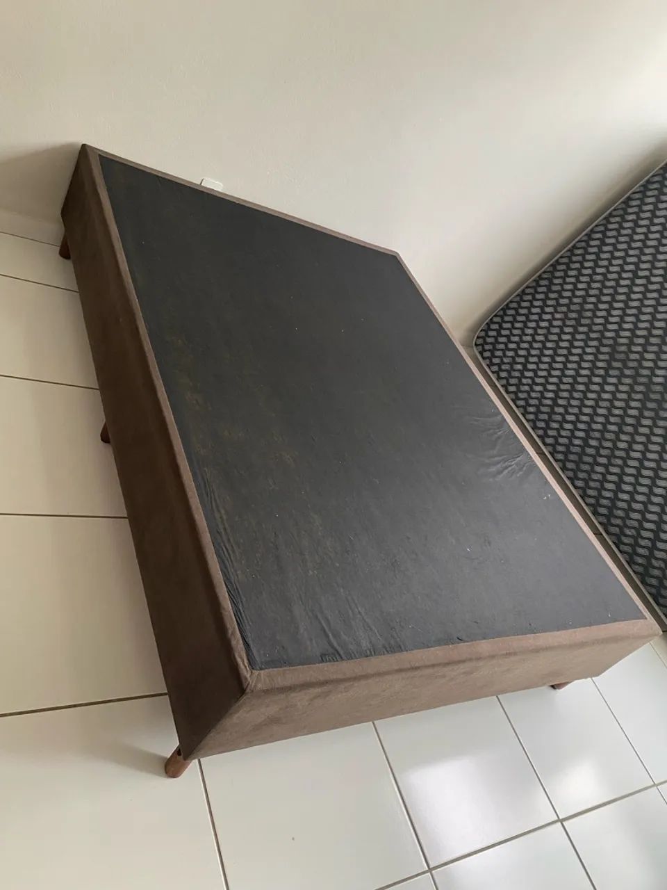 Base cama box casal