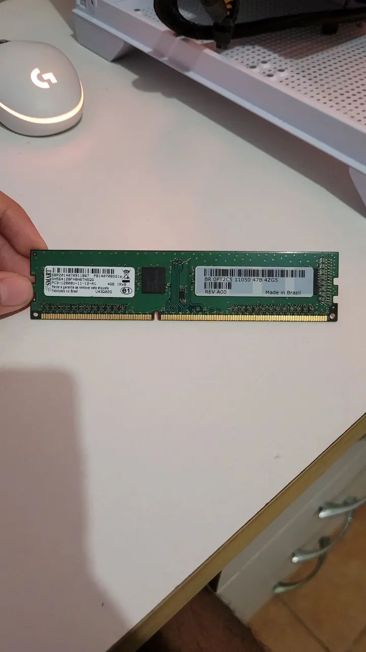 Memoria ram DDR3 4GB - funcionando perfeitamente 