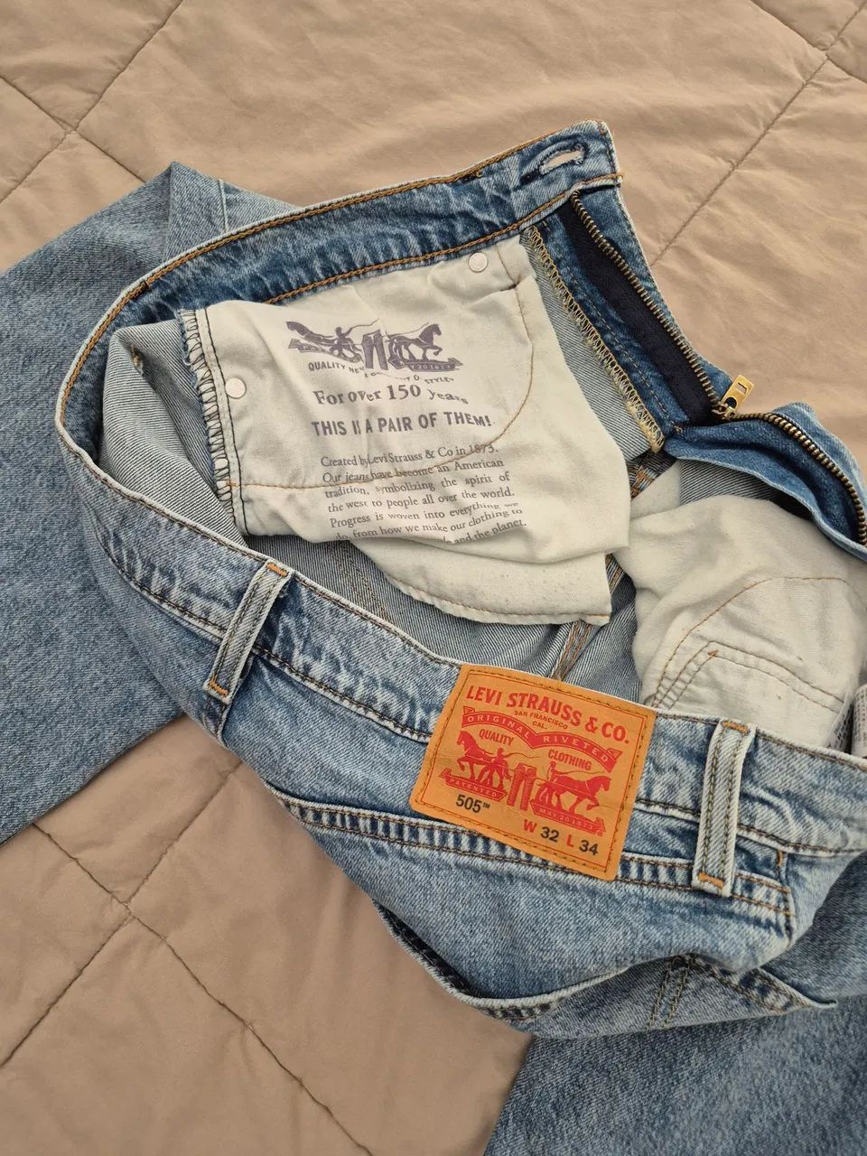 Calça levis 505 original - Foto 4