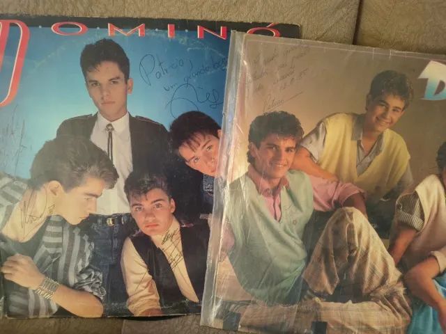 Coleção 5 Discos de Vinil Banda Domino - Foto 4