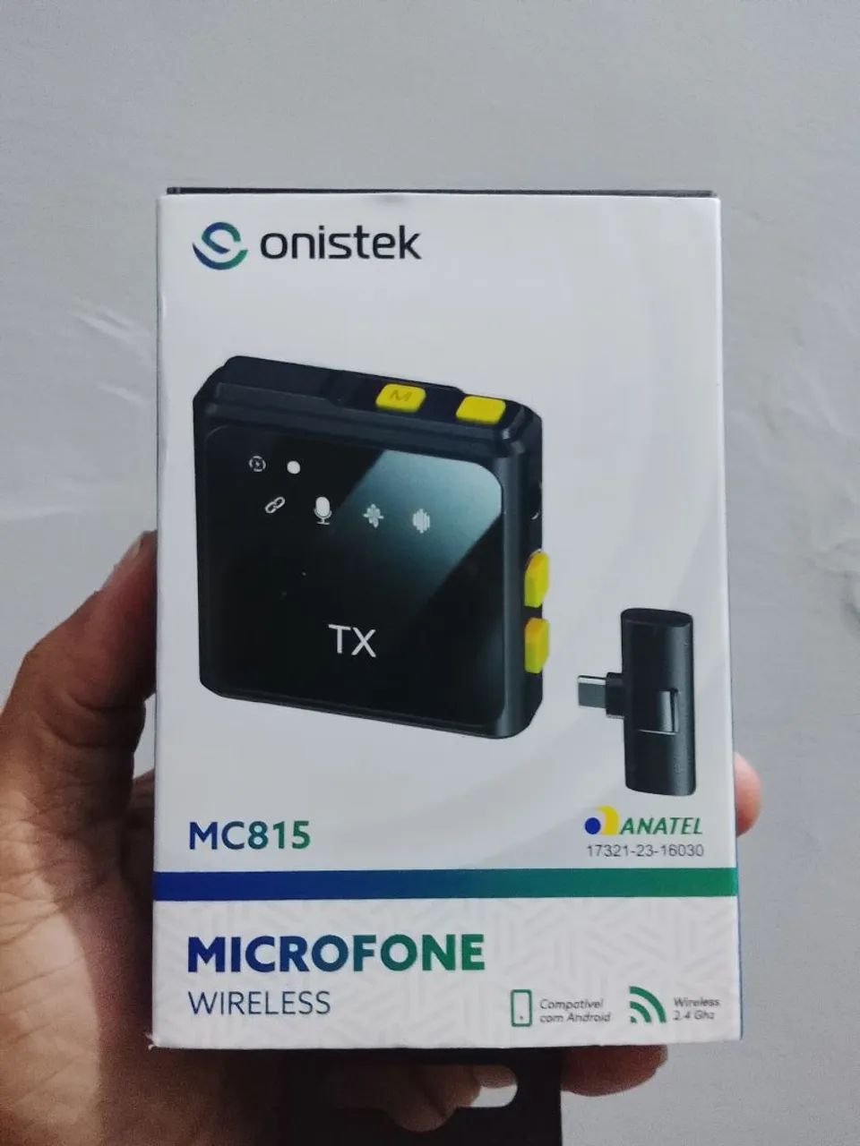 Microfone lapela 