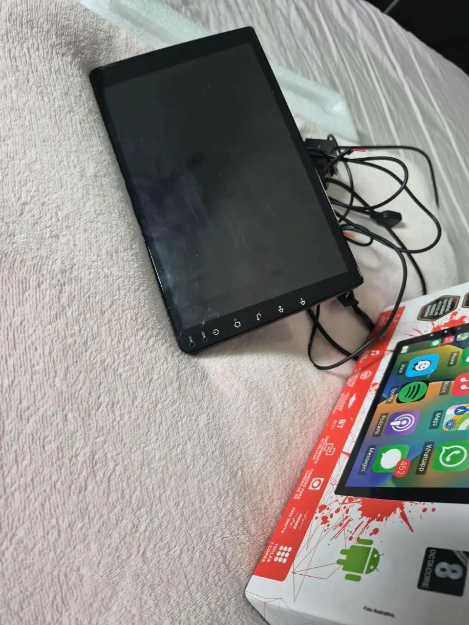 Multimídia kx3 9 polegadas vendo ou troco em celular - Foto 5