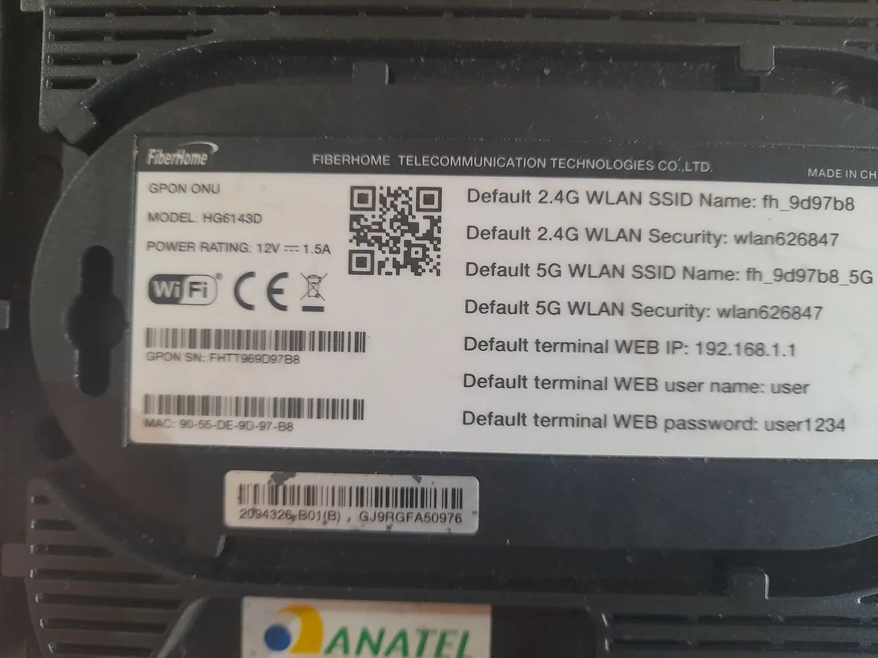 Modem e roteador fibra ótica 100/1000 - Foto 3
