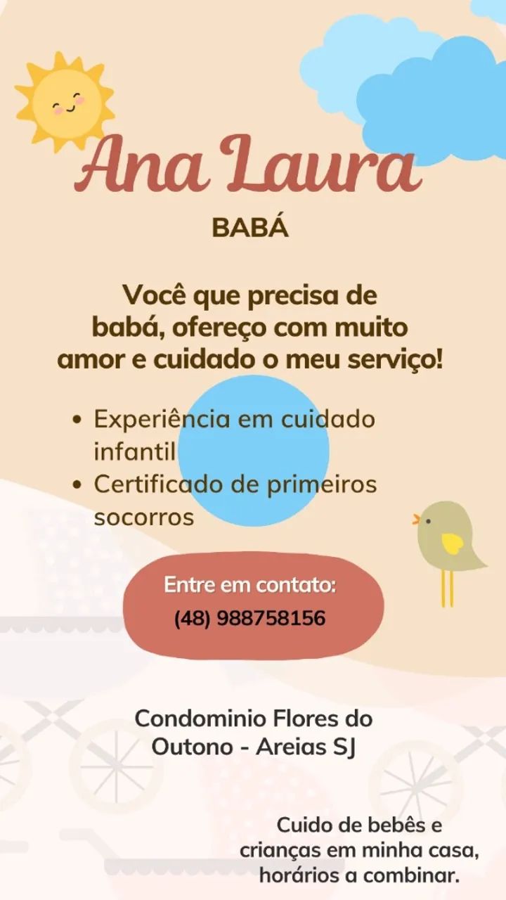 Serviço de babá
