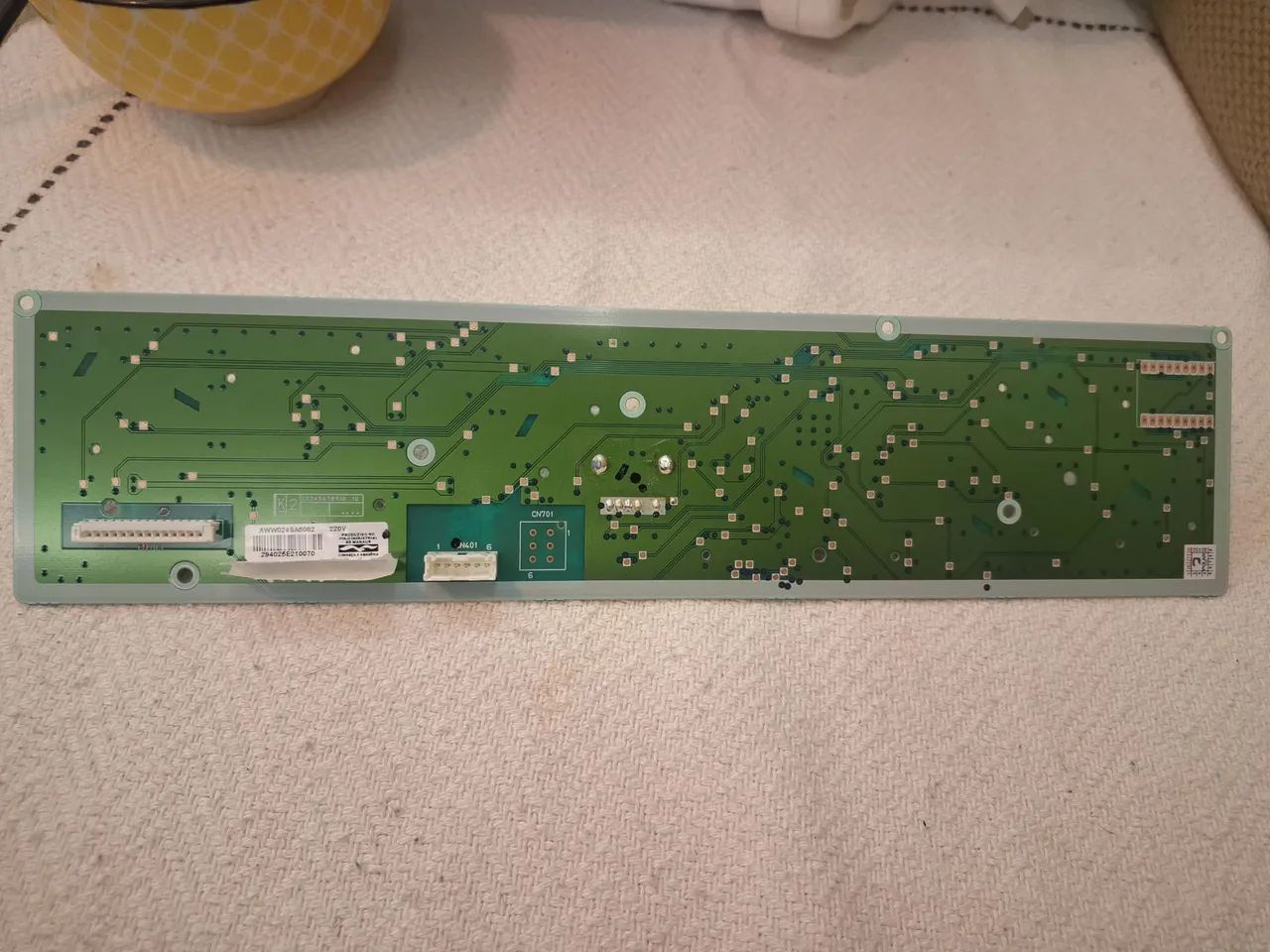 Placa Interface do Painel para máquinas de lavar da marca Panasonic - Foto 2