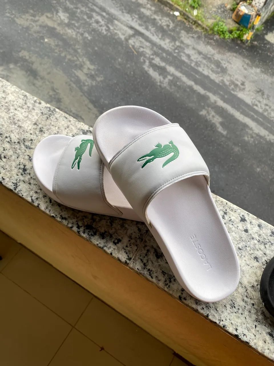 Sandália Lacoste original 