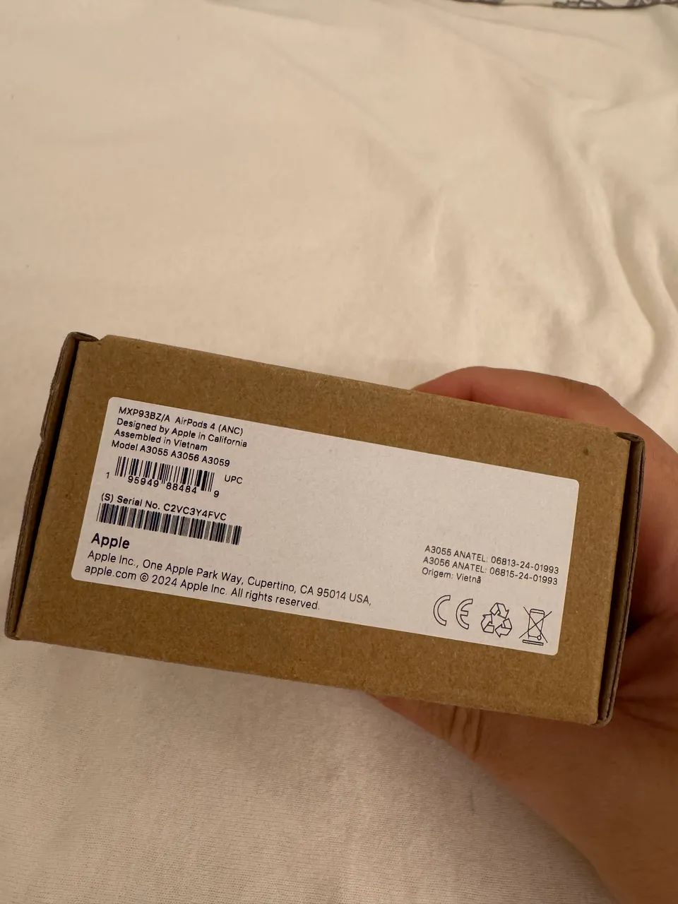 Airpods 4 com cancelamento de ruído - Lacrado - Foto 3