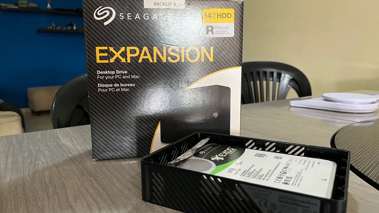 HD Externo Expansion Seagate 14TB - ÓTIMO 02 - Foto 4