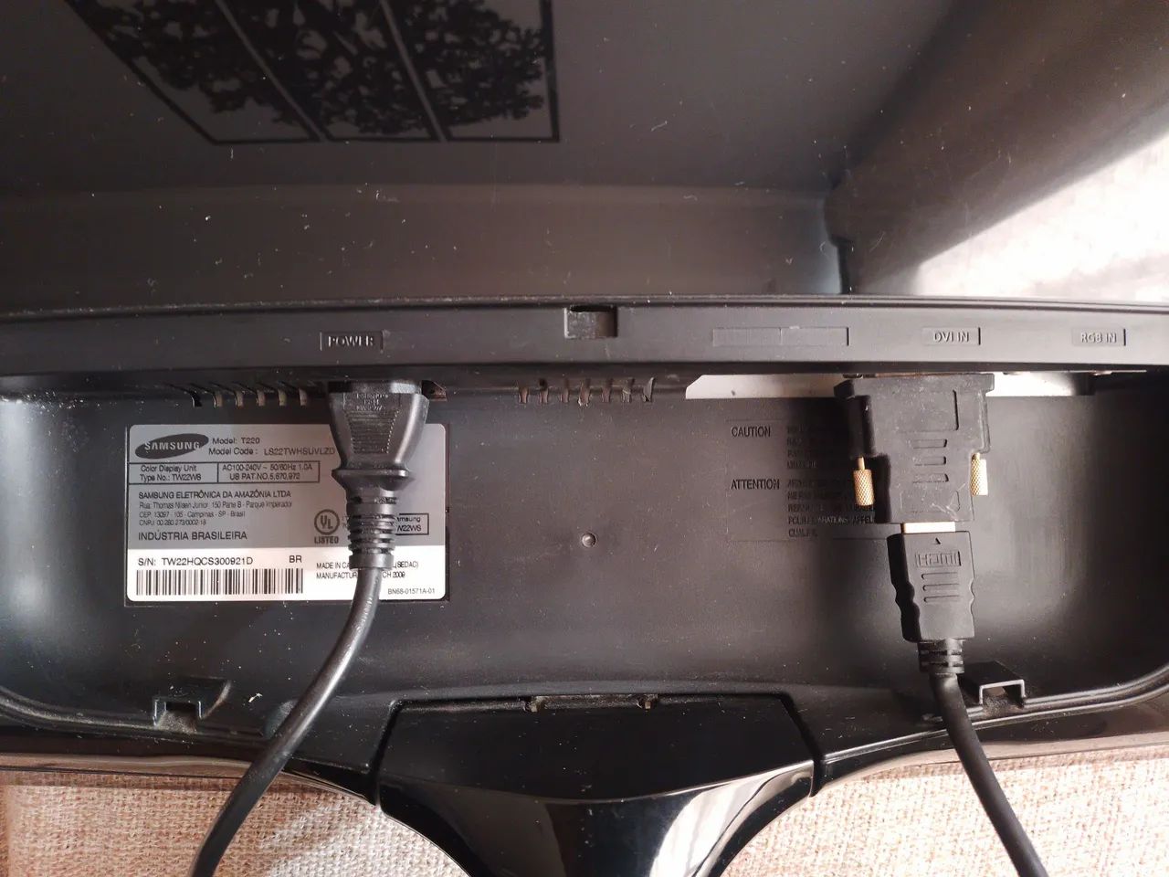 Monitor Samsung T220 (22 Polegadas) - Foto 3